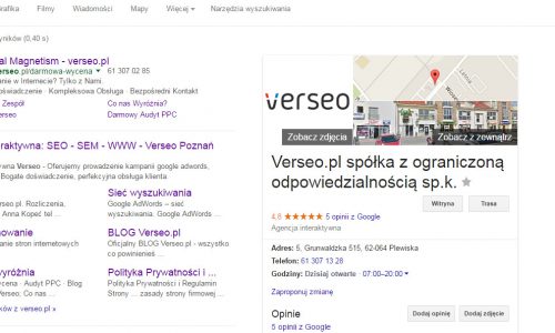 Verseo.pl z „Google – narzędzia dla biznesu” - zdjęcie nr 10