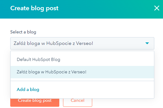 Blog w HubSpot - jak go stworzyć?
