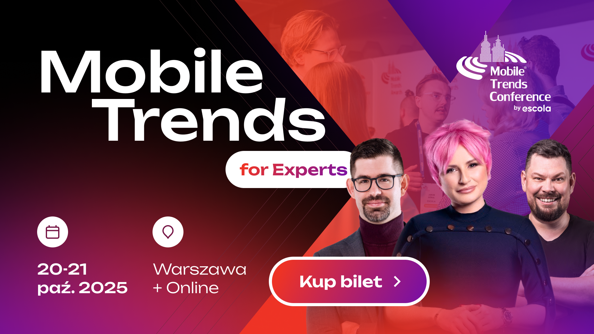 Konferencja Mobile Trends for Experts 2025 – bądź tam, gdzie technologia spotyka liderów!