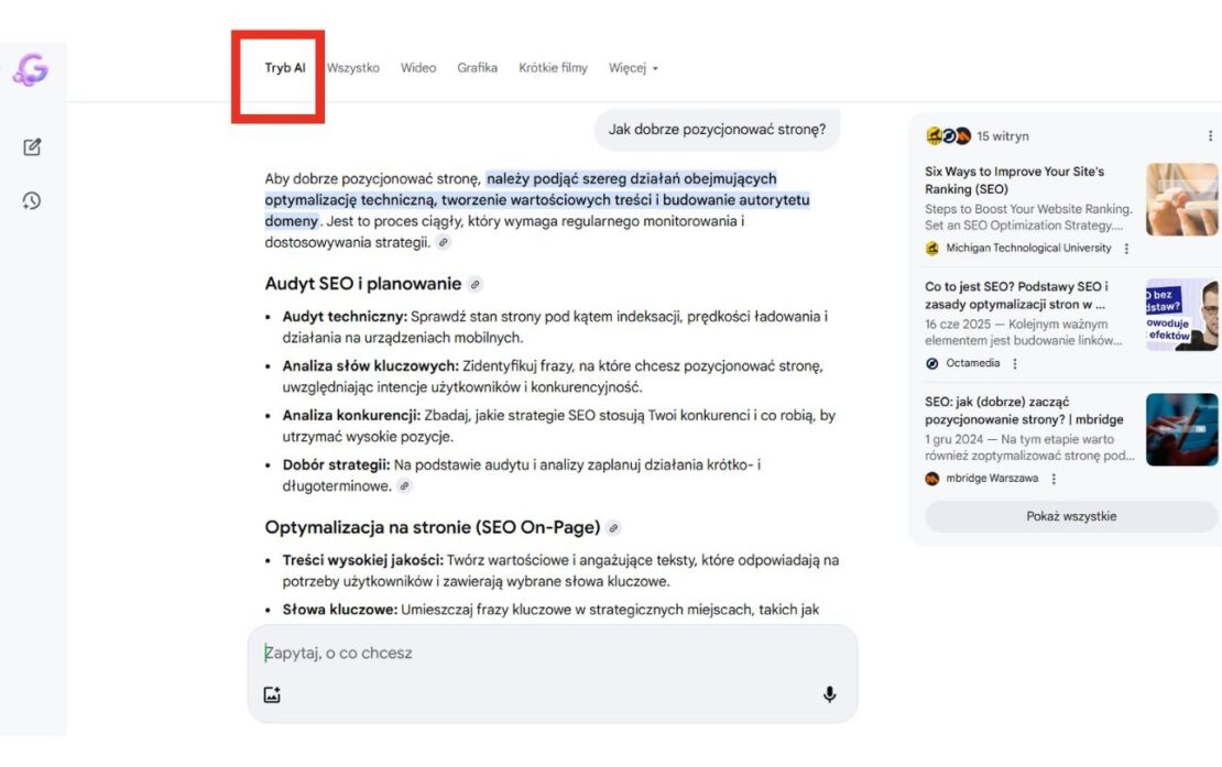 AI Mode w Google – nowy etap wyszukiwania - zdjęcie nr 6