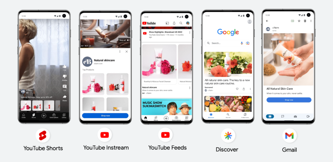 Demand Gen: budowanie popytu i świadomości w YouTube, Gmailu i Discover. Demand Gen to wizualne reklamy (Discover, Gmail, YouTube) budujące zainteresowanie ofertą jeszcze przed wyszukaniem produktu przez klienta.